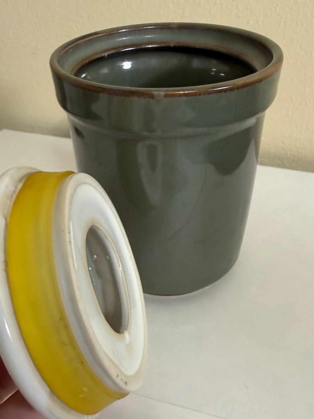 Vintage Sango Counter Storage- canister